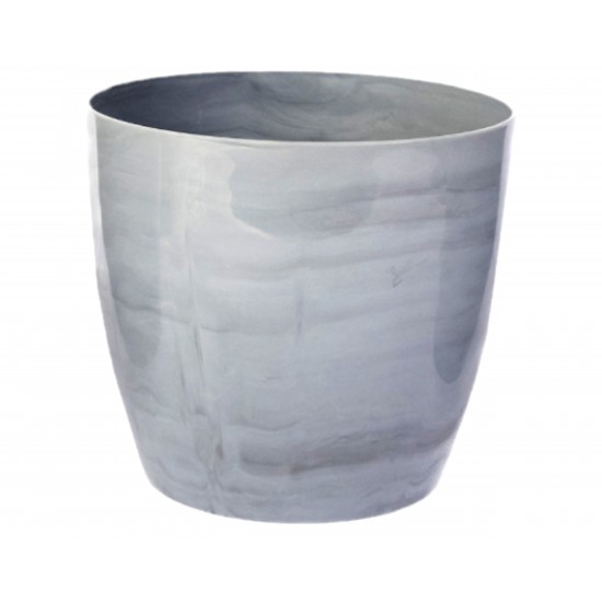 Plant Pots Indoor Marble Grey